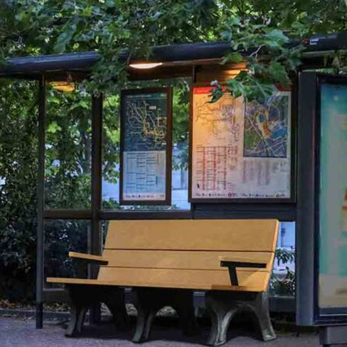 Traditional ADA Park Benches