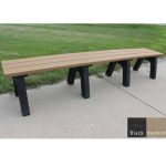 traditional flat benches 8ft