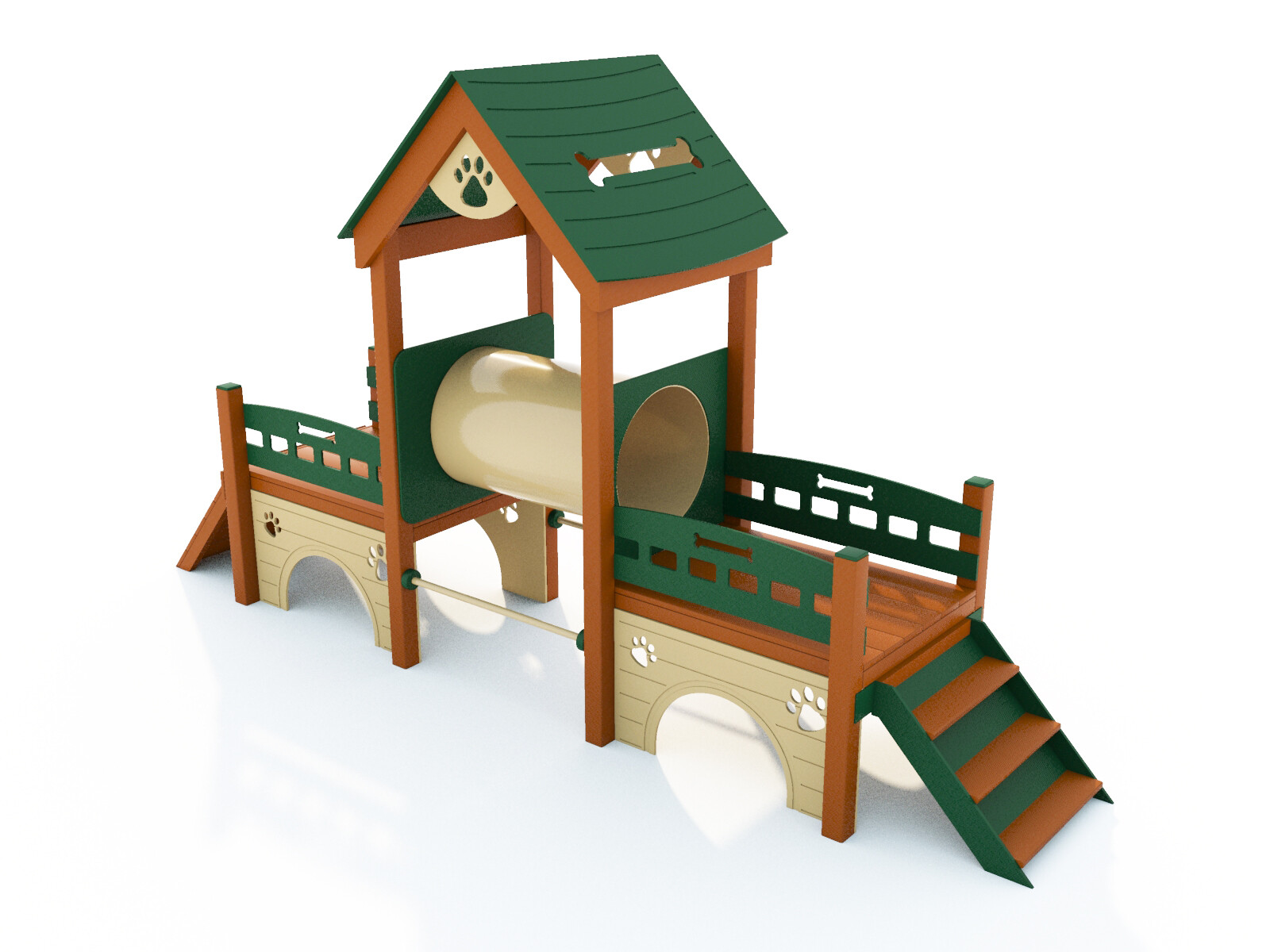 Dog Island Playground System