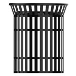 skyline trash receptacle front