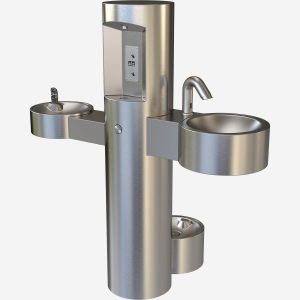 All-in-One Outdoor Sink and Hydration Station