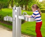 All in One Outdoor Sink and Hydration Station Stainless