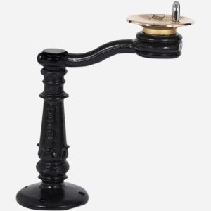Vintage Style Drinking Fountain with Barrier-Free Arm & Bowl