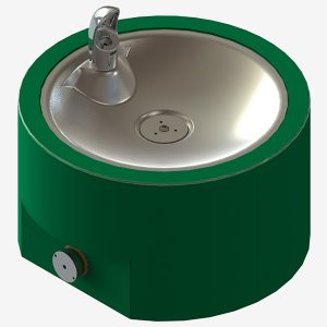Round Stainless Steel Pet Fountain