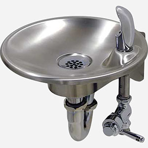 Lever Operated Valve Wall Mounted Drinking Fountain