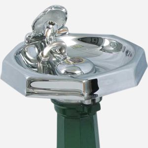 Octagonal Bowl Retro Style Drinking Fountain