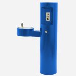 Outdoor Pedestal Bottle Filler with Barrier Free Drinking Fountain6