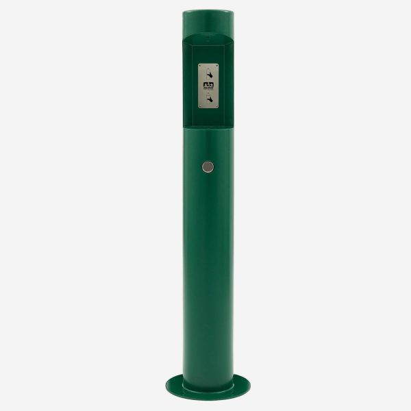 Push Button Stainless Steel Outdoor Pedestal Bottle Filler4