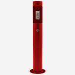 Push Button Stainless Steel Outdoor Pedestal Bottle Filler5