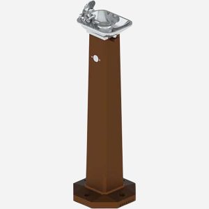 Select Style Pedestal Mount Outdoor Drinking Fountain 2