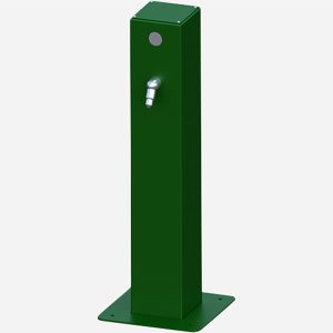 Square Pedestal Push Button Pet Shower