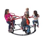 PFS022 5 Seat Merry Go Cycle with 4 kids 1