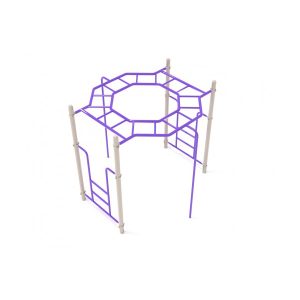Octagon Rung Horizontal Ladder