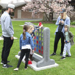 Disc-Connect Outdoor Game