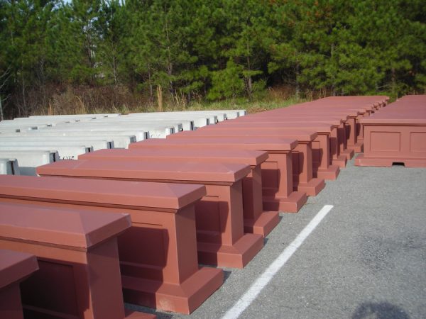 96" Concrete Security/Traffic Barrier