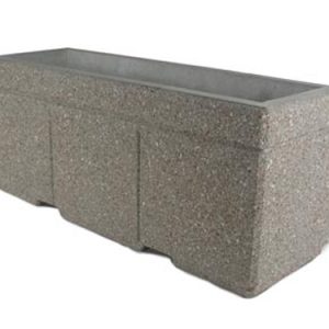 Super Duty 72" Rectangular Concrete Planter