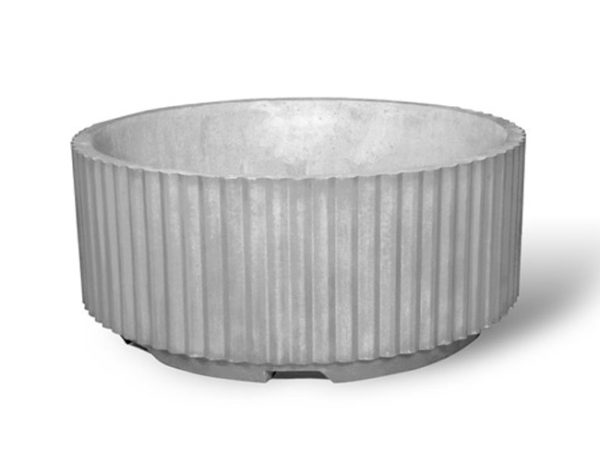 84" Round Concrete Planter