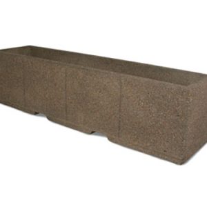 96" Rectangular Concrete Planter